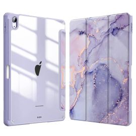 ART MARBLE FOLIO Pouzdro pro Apple iPad 2025 / iPad 2022 PURPLE