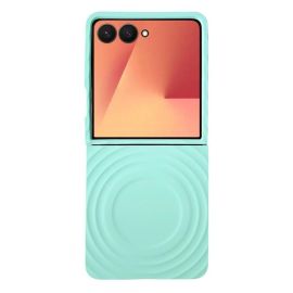 RIPPLE CASE Plastový kryt s MagSafe Samsung Galaxy Z Flip7 5G mentolový