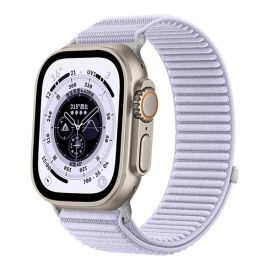 xDfind NYLON Vyměnitelný řemínek pro Apple Watch 44 / 45 / 46 / 49mm fialový