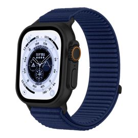 xDfind NYLON Vyměnitelný řemínek pro Apple Watch 38 / 40 / 41 / Apple Watch 10 / 11 42mm tmavě modrý