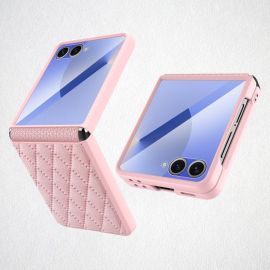 LATTICE Ochranný obal pro Samsung Galaxy Z Flip7 5G růžový