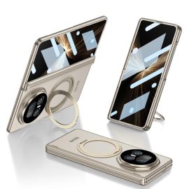 GKK ROTATE Ochranný kryt se stojanem Honor Magic V5 TITANIUM GREY