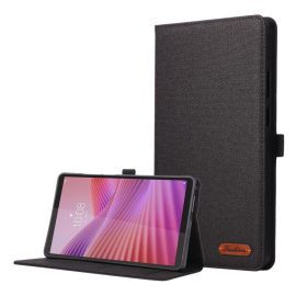 FABRIC Zaklápěcí obal pro Lenovo Tab One / Lenovo Tab K9 černý