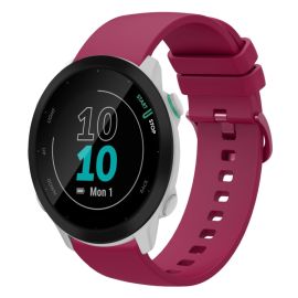 SILICONE Vyměnitelný řemínek pro Garmin Forerunner 55mm bordó