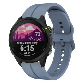 SILICONE Vyměnitelný řemínek pro Garmin Forerunner 255 Music modrý