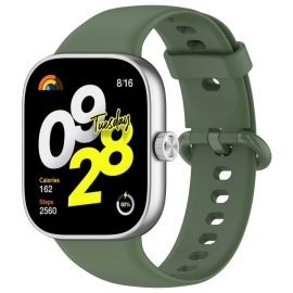 SILICONE Vyměnitelný řemínek pro Xiaomi Redmi Watch 5 tmavě zelený