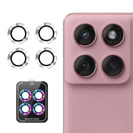 ENKAY ALU Sklo pro fotoaparát Motorola Edge 60 / Edge 60 Fusion SILVER