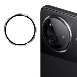 ENKAY ALU Sklo pro fotoaparát Xiaomi Poco F7 Pro / Poco F7 Ultra SILVER