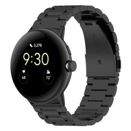 CLASSIC Kovový řemínek pro Google Pixel Watch 3 41mm / Pixel Watch 4 41mm černý