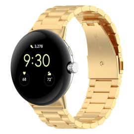 CLASSIC Kovový řemínek pro Google Pixel Watch 3 41mm / Pixel Watch 4 41mm zlatý