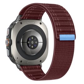 NYLON Vyměnitelný řemínek pro Samsung Galaxy Watch Ultra / Watch Ultra 2025 bordó