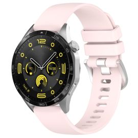 SILICONE Vyměnitelný řemínek pro Huawei Watch GT 5 Pro 46mm / GT 6 Pro 46mm světle růžový