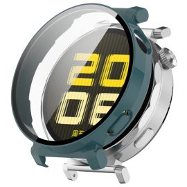 PC FULL COVER Plastový kryt se sklem pro Huawei Watch GT 5 Pro 42mm zelený