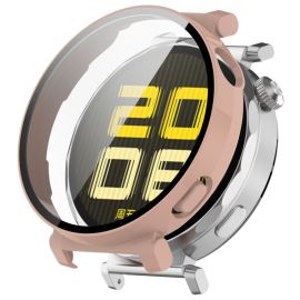 PC FULL COVER Plastový kryt se sklem pro Huawei Watch GT 5 Pro 42mm růžový