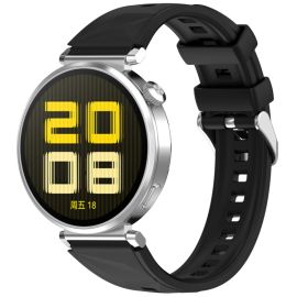 SILICONE Vyměnitelný řemínek pro Huawei Watch GT 5 Pro 42mm černý