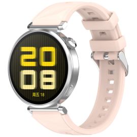 SILICONE Vyměnitelný řemínek pro Huawei Watch GT 5 Pro 42mm světle růžový