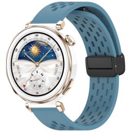 AIRY Silikonový řemínek pro Huawei Watch GT 5Pro 42mm modrý