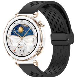 AIRY Silikonový řemínek pro Huawei Watch GT 5 Pro 42mm černý