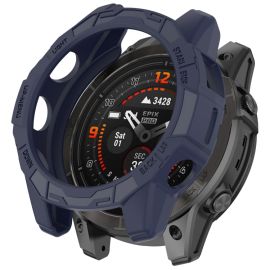 TPU HALF COVER Kryt pro Garmin Fenix E 47mm tmavomodrý