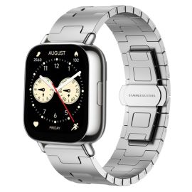 CLASSIC Kovový řemínek pro Xiaomi Redmi Watch 5 Lite stříbrný