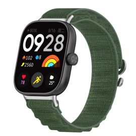 NYLON Vyměnitelný řemínek pro Xiaomi Redmi Watch 5 zelený