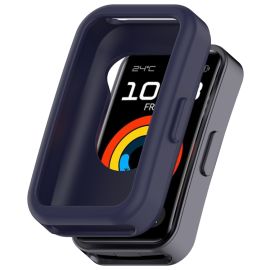 TPU HALF COVER Kryt pro Huawei Band 10 / Band 9 / Band 8 tmavě modrý