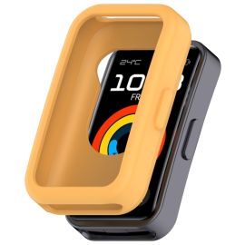 TPU HALF COVER Kryt pro Huawei Band 10 / Band 9 / Band 8 žlutý