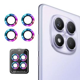 ENKAY ALU Sklo pro fotoaparát Xiaomi Redmi Note 14 Pro COLORFUL