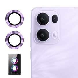ENKAY ALU Sklo pro fotoaparát Oppo Reno13 Pro 5G PURPLE