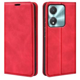 MAGNETIC Zaklápěcí kryt pro Honor X5c Plus červený