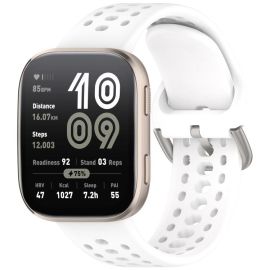 AIRY Silikonový řemínek pro Amazfit Bip 6 bílý