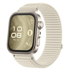 NYLON Vyměnitelný řemínek pro Huawei Watch Fit 4 / Fit 4 Pro béžový