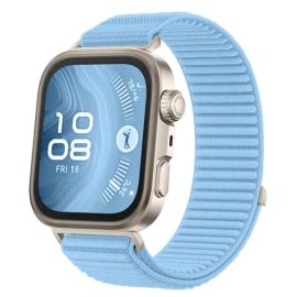 NYLON Vyměnitelný řemínek pro Huawei Watch Fit 4 / Fit 4 Pro světle modrý