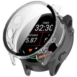 PC FULL COVER Plastový kryt se sklem pro Garmin Forerunner 970 průhledný