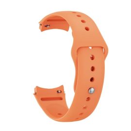BUTTERFLY Vyměnitelný řemínek pro Huawei Watch 5 42mm oranžový