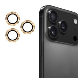 ENKAY ALU Sklo pro fotoaparát Apple iPhone 17 Pro / iPhone 17 Pro Max GOLDEN