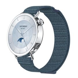 NYLON Vyměnitelný řemínek pro Xiaomi Watch S4 41mm modro-šedý