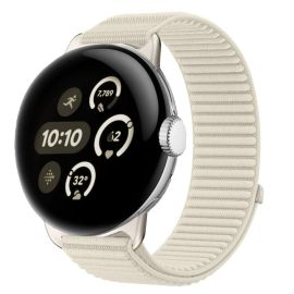 NYLON Vyměnitelný řemínek pro Google Pixel Watch / Pixel Watch 2 / Pixel Watch 3 41mm / Pixel Watch 4 41mm STARLIGHT