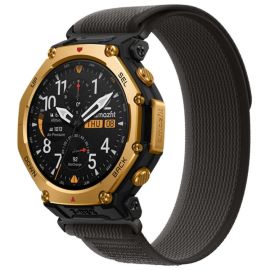 NYLON COLOR Vyměnitelný řemínek pro Amazfit T-Rex 3 Pro BLACK-GREY
