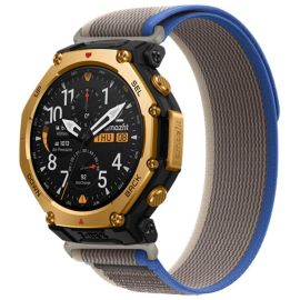 NYLON COLOR Vyměnitelný řemínek pro Amazfit T-Rex 3 Pro BLUE-GREY