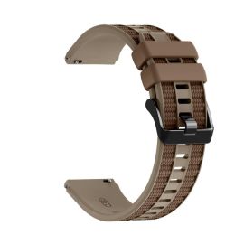 SPORTOVNÍ Vyměnitelný silikonový řemínek Huawei Watch Ultimate 2 hnědý