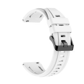 SILICONE Vyměnitelný řemínek pro Huawei Watch Ultimate 2 bílý