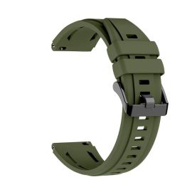 SILICONE Vyměnitelný řemínek pro Huawei Watch Ultimate 2 světle zelený