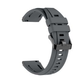 SILICONE Výměnný řemínek pro Huawei Watch Ultimate 2 šedý
