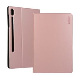 ENKAY LEATHER Zaklápěcí obal pro Samsung Galaxy Tab S6 (T860 / T865) růžový