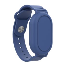 SILICONE Řemínek s pouzdrem pro Samsung Galaxy SmartTag 2 modrý