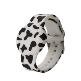 ART Silikonový řemínek pro Apple AirTag COW PRINT