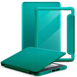 CRYSTAL Zaklápěcí pouzdro Amazon Kindle Paperwhite 2024 / Kindle Colorsoft Signature Edition zelené