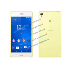 Silikonový obal Sony Xperia Z3 zlatý