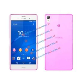Silikonový obal Sony Xperia Z3 růžový